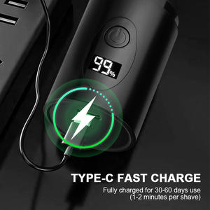 Nouveau <span class=keywords><strong>Rasoir</strong></span> Électrique Barbe Mini Portable USB, Étanchéité IPX6, Lavable, Lames Doubles à Aspiration Magnétique, <span class=keywords><strong>pour</strong></span> Voyage <span class=keywords><strong>Homme</strong></span> - Product Image 5