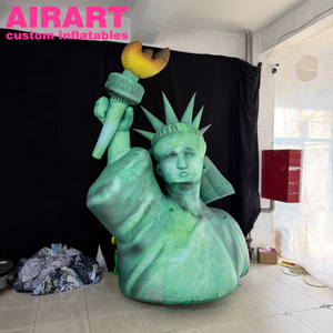 <span class=keywords><strong>Sculpture</strong></span> gonflable personnalisée de la Torche de la Liberté pour les expositions de festivals - Product Image 1