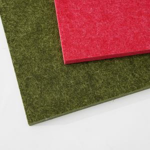 Panneaux acoustiques en fibre de polyester à épaisseur personnalisée, prix d'usine, réduction du bruit, panneaux acoustiques en PET - Product Image 1