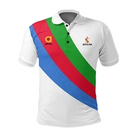 Colorant de haute qualité sublimé Logo personnalisé Sport Golf Combinaison de couleurs Design Polo T Shirt uniforme pour les hommes