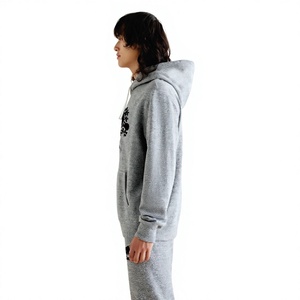 Sudadera con Capucha y Pantalones Deportivos Unisex Personalizados, Mezcla de Algodón, Poliéster y Felpa, Fabricante OEM ODM, Venta al Por Mayor, Etiqueta Privada - Product Image 3
