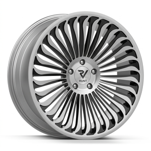 Rines de Aleación Forjados Personalizados de 19, 20, 21, 22 y 23 Pulgadas para <span class=keywords><strong>BMW</strong></span> M8 F92 M5 F90 5x112 5x120, Acabado Plateado Pulido - Product Image 3