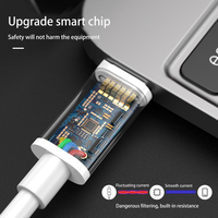 Câble USB-C vers USB-C, cordon de téléphone, câble de charge rapide PD 60W+20W pour MacBook, iPad, iPhone, câble de données USB