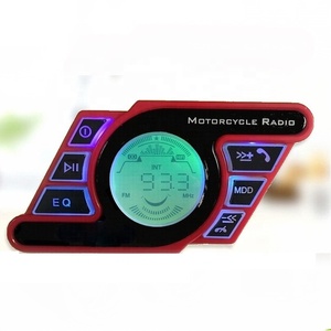 Motorrad lautsprecher Blue Tooth MP3-Musik-Player Stereo-Audio-Soundsystem FM-Radio USB-Roller ATV-Fernbedienung <span class=keywords><strong>Alarm</strong></span> lautsprecher - Product Image 5