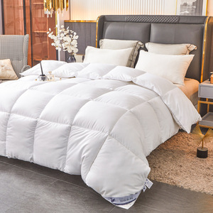 Edredón de cama de Hotel, relleno de tela de peso personalizado, pluma/algodón/plumón de ganso/plumón de pato, edredón cálido de invierno - Product Image 2