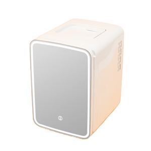 <span class=keywords><strong>Nevera</strong></span> personal con puerta de vidrio <span class=keywords><strong>para</strong></span> <span class=keywords><strong>cosméticos</strong></span>, mini <span class=keywords><strong>nevera</strong></span> con luz led, 220V, <span class=keywords><strong>precio</strong></span> al por mayor, 10L - Product Image 2