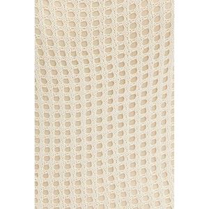 Robe décontractée pour femme en coton, sans manches, col châle, style tricoté au crochet, couleur personnalisée, qualité OEM supérieure - Product Image 6