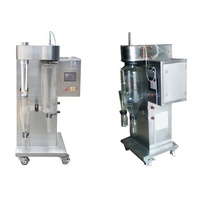 Séparateur à double cyclone de petite taille pour laboratoire, sécheur par pulvérisation pour lait en poudre, poudre d'œuf, extrait d'herbes, prix de la machine de séchage par pulvérisation