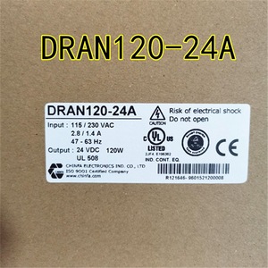 Alimentation à découpage AC-DC Chinfa DRAN120-24A 24VDC 120W à sortie unique - Product Image 5