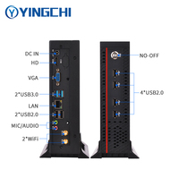 Mini PC IA Openciaw personnalisable, processeur Core I3 3110M I5 2520M, SSD MSATA, faible consommation d'énergie, pour le bureau, 8 ports USB, ordinateur de bureau