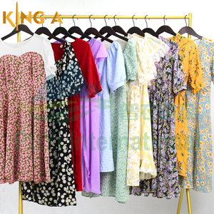 Vestiti usati di <span class=keywords><strong>seconda</strong></span> mano in cina KINGA moda vestiti lunghi abiti donna Street Brand - Product Image 3