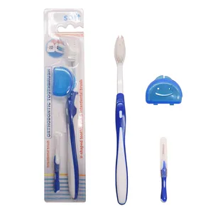 Brosse à dents en forme de V à poils souples, brosse à dents orthodontique V-Trim pour appareils dentaires et orthodontie, petite tête - Product Image 2