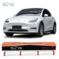 Film de protection de peinture automobile transparent auto-réparateur anti-rayures 1,52*15m en TPU anti-jaunissement auto-adhésif PPF