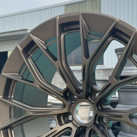Jantes monobloc forgées de 18, 19, 20, 21, 22, 23, 24 pouces, fabrication directe d'usine, personnalisées, 5x114.3, bronze, alliage, pour voitures particulières BMW