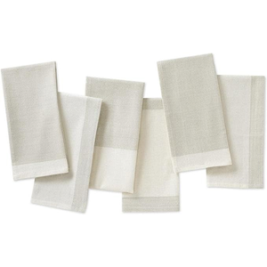 Serviettes de table en coton écologiques, douces et absorbantes, vente en gros à prix réduit - Product Image 1