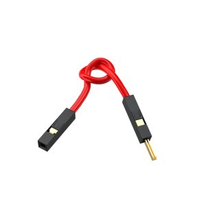 Cavo per Test in Silicone morbido flessibile da 2.54mm placcato oro Pin Dupont filo Jumper (8 pollici) 6 colori per elettronica elettrica - Product Image 3