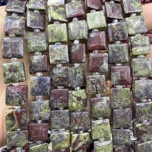10mm Großhandel Naturstein Achat Kristall geformtes Quadrat Mit Rillen Quadratische Lose Perlen für Schmuck DIY Zubehör - Product Image 4