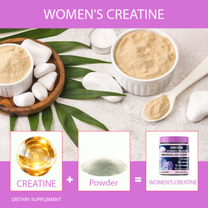 Suplemento de Creatina en Polvo para Mujeres OEM, 5g de Creatina, BCAA, L-Glutamina, Colágeno - Product Image 4