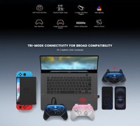 Control Inalámbrico para Juegos GameSir Super Nova Multiplataforma para PC y Dispositivos Android & iOS