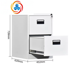 High Durable Steel Filing <b>Cabinets</b> Wide Drawer Hanging <b>Files</b> <b>Metal</b> Lateral <b>File</b> <b>Cabinet</b> with 2 Drawers for Office - Product Image 2