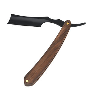 <span class=keywords><strong>Kit</strong></span> de démarrage complet pour débutants pour affûter les rasoirs turcs droits en acier inoxydable, avec manche en bois, pour hommes - Product Image 5