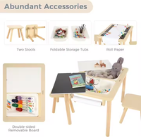 Personnalisation Style Classique Bois de Pin Bambou Style Naturel Grand Plateau de Table Sensoriel d'Intérieur Bureau d'Étude pour Enfants Vente en Gros