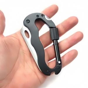 Navaja Multifuncional de Montañismo Cinco en Uno, Sierra de Colgado Rápido para Exteriores, Herramienta EDC, <span class=keywords><strong>Plegable</strong></span> en Forma de D - Product Image 5