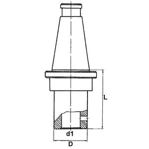 <b>Machine</b> <b>tools</b> and <b>accessories</b>, Chucks, FERVI WELDON TYPE MILLING CHUCK - Product Image 1
