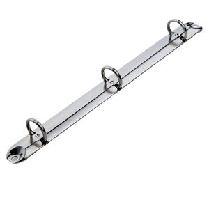 Produit de classement de liant à mécanisme à 3 anneaux en métal nickel avec fermeture à joint torique durable - Product Image 1