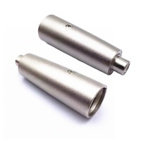 Adaptateur convertisseur RCA vers XLR, adaptateur jack XLR mâle 3 broches vers RCA femelle, connecteur audio, adaptateur jack RCA femelle 3 broches XLR mâle