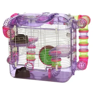 Özel taşınabilir Hamster kobay tel ucuz Hamster kafes