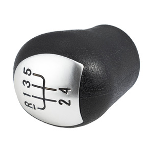 Renault Car Gear <b>Shift</b> <b>Knob</b> 5-Speed Leather Ergonomic Manual Transmission <b>Shift</b> Lever Handle - Product Image 3