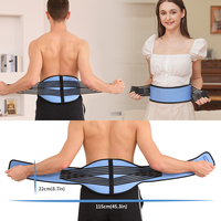 Ceinture de soutien flexible pour thérapie chaude/froide activée par micro-ondes avec graines de lin, certifiée CE, pour soulager les douleurs dorsales, lombaires et les blessures