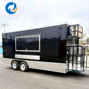 Carrito de Comida Móvil Personalizado para Café, Cocina, Hot Dogs, Helados, Bar, Dulces y Papas Fritas, Resistente a la Oxidación - Product Image 1