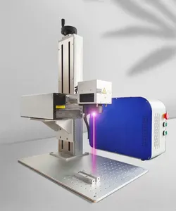 Machine de marquage laser à fibre 20W 30W 50W avec masque rotatif marqueur dynamique 3D Raycus JPT MAX métal acier inoxydable