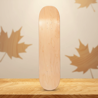 Vente en gros directe d'usine, impression personnalisée, transferts graphiques thermiques, planche de skateboard en fibre de verre, érable canadien, moulage par gravité