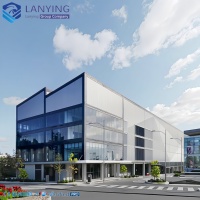 Edificio de Almacén de Estructura de Acero Ligero Moderno con Taller Prefabricado Estándar Australiano para Uso en Centros Comerciales y Oficinas