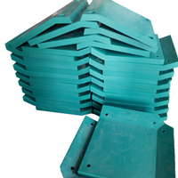 Plaques de protection coulissantes marines en UHMWPE, feuilles de HDPE, pare-battages marins en UHMWPE pour quai et port
