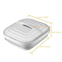 Bain de pieds massant électrique pliable Shiatsu avec rouleaux pour une meilleure circulation sanguine