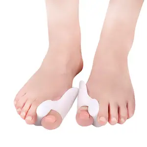 Hot Sell comfortable toe splitter big toe overlap splitter Has elasticity manicure pedicure toe splitter