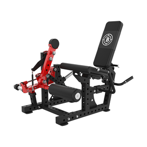 Commercial Dual Function Plate Loaded Strength Equipment Prone <b>Leg</b> Curl+ Extension Machine YT-K186 Steel Plate Loaded Machine Li - Product Image 1