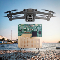 Navigation en altitude par drone, radar à ondes millimétriques 4D, faible bruit, portée 60-64 GHz, vitesse 0,4-100 m, résolution élevée 30 m/s, débit de données 20 Hz