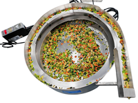 Distributeur automatique de condiments, d'assaisonnements, de collations, de fruits secs, de bonbons congelés, type bol, distributeur vibrant à disque