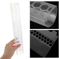 Poteaux d'extension en plastique pour plantes grimpantes 5,6*34CM, piquets de soutien en mousse pour Monstera