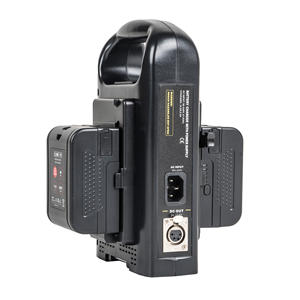 CAME-TV मिनी 99 कैमरा ली-आयन बैटरी 2-पैक के साथ डुअल 2 चैनलों चार्जर 24v ~ 33.6v में परिवर्तित - Product Image 1