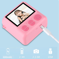 Kamera Digital untuk anak, mainan kamera instan cetak anak-anak balita, kamera Video fotografi Digital Mini untuk anak-anak, hadiah ulang tahun
