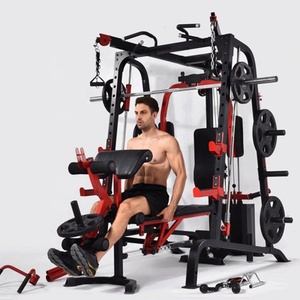 Ventes directes d'usine d'équipements de <span class=keywords><strong>fitness</strong></span> et de <span class=keywords><strong>sport</strong></span> à domicile, demi-châssis de machine Smith de musculation complète - Product Image 3