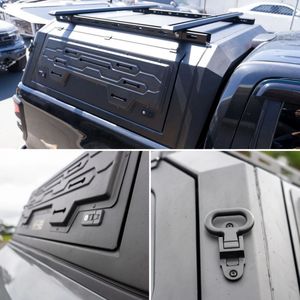 Canyossoar Factory Direct Auvent rigide rétractable en alliage d'aluminium imperméable Installation sans perçage <span class=keywords><strong>Ford</strong></span> <span class=keywords><strong>Ranger</strong></span>/<span class=keywords><strong>Raptor</strong></span> F150 5 pieds - Product Image 6