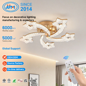 Nouvelle conception moderne de lampe LED en acrylique à montage en surface, lumière blanche chaude, luminaire décoratif pour le <span class=keywords><strong>plafond</strong></span>, pour le salon, la <span class=keywords><strong>chambre</strong></span> à coucher - Product Image 1