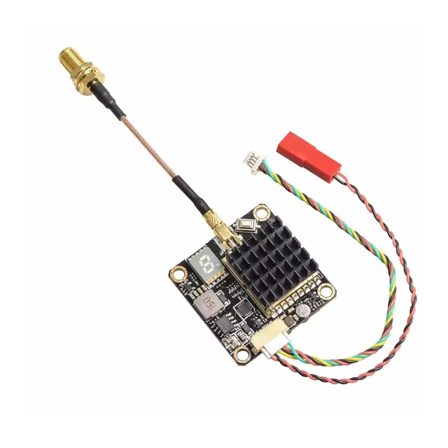 AKK FX2 Ultimate 5.8G 2W Aluminum Video Transmitter 40CH 25mW/200mW/600mW/1000mW Switchable MMCX Connector FPV